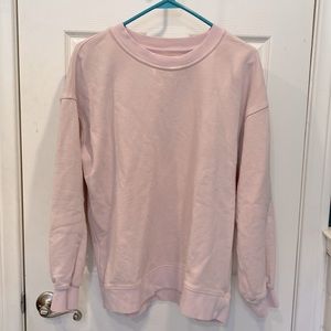 Lululemon Light Pink Oversized Sweatshirt Size 6 - Defects, Please Read